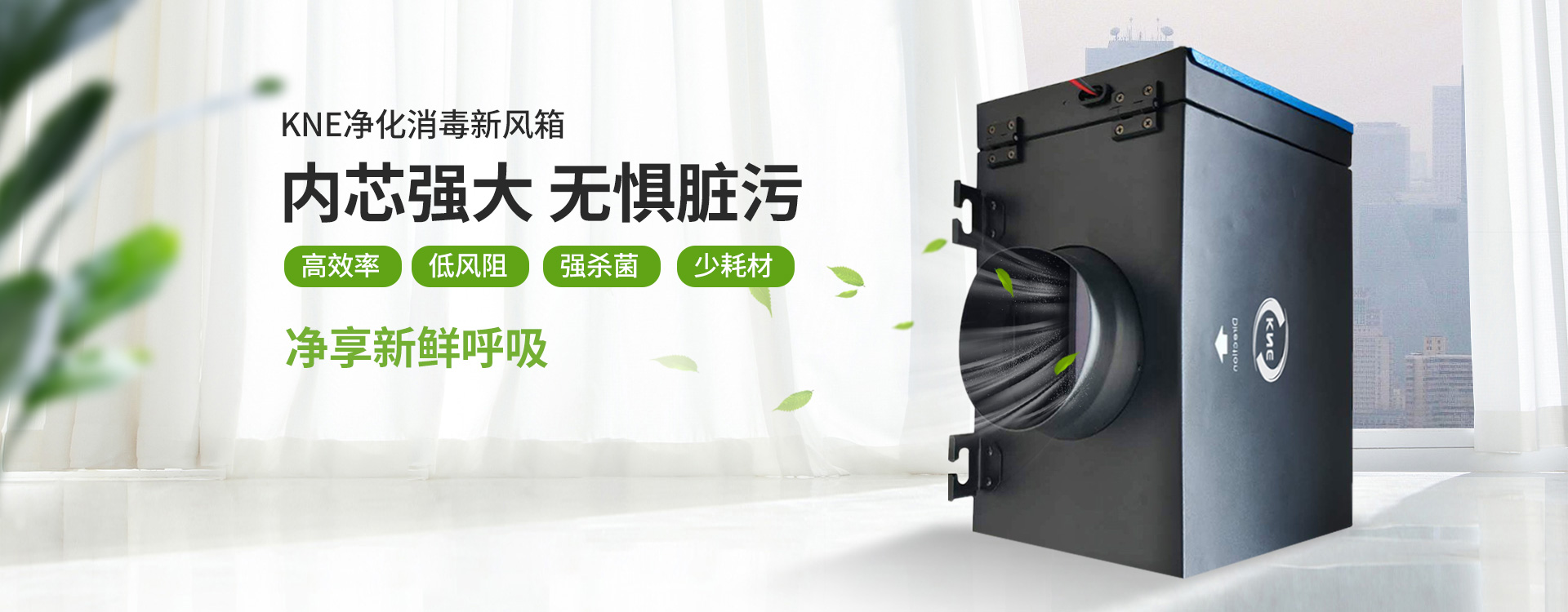 KNE凈化消毒新風(fēng)箱