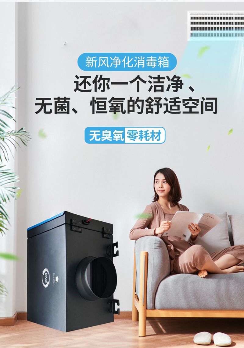KNE凈化消毒新風(fēng)箱